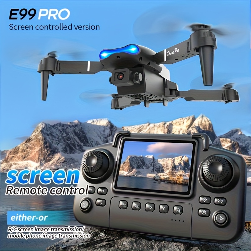 2026 Upgraded E99 PRO MAX Fold - Drone Controller Screen recension och pris
