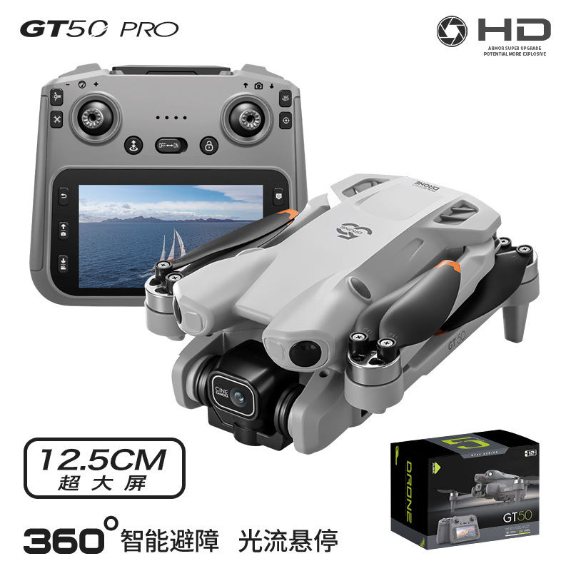 GT50 Pro Drone Hd Aerial Photo - Drone Controller Screen recension och pris
