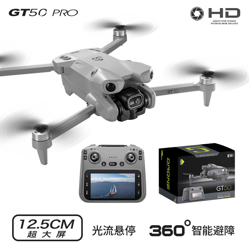GT50 Pro Drone Hd Aerial Photo - Drone Controller Screen recension och pris
