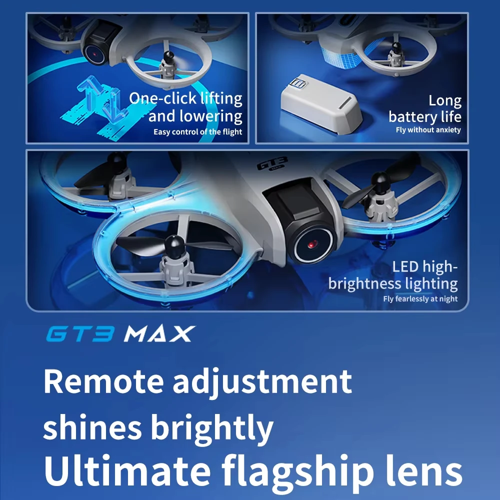 GT3 Max Optical Flow GPS Drone - Drone Battery Adapter recension och pris